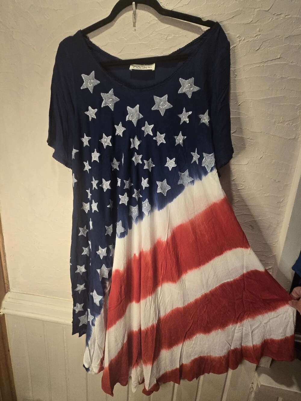Stars & Stripes Floy Tunic Dress One Size